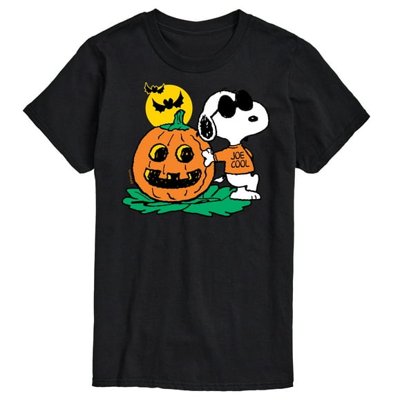 Peanuts - Joe Cool Pumpkin - Men's Short Sleeve Graphic T-Shirt