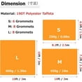 thumbnail image 2 of Czcpp-hamac Bâche de Tente Imperméable pour Camping Extérieur Parc Pelouse Pelouse Randonnée, 2 of 4