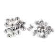 thumbnail image 1 of LYUMO 20Pcs/set Durable Brass Threaded Flat Head Nut Nail Rivets Screws Leather Craft Repair Supplies,Rivets, Flat Head Rivets, 1 of 8