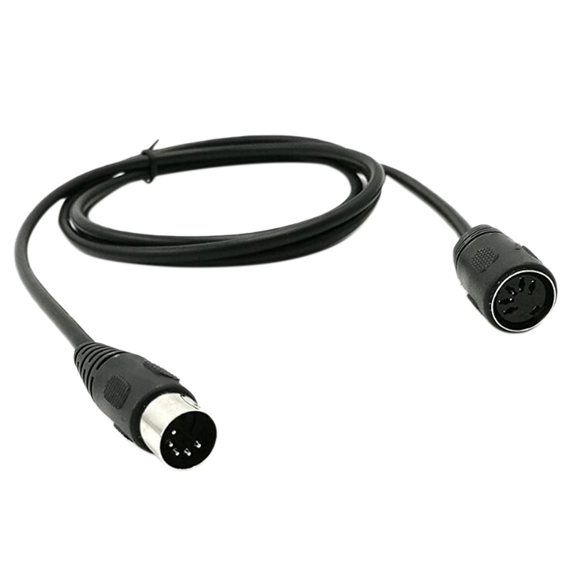 MIDI 5Pin Extension Cable,MIDI 5Pin DIN Male to Female Audio MIDIAT