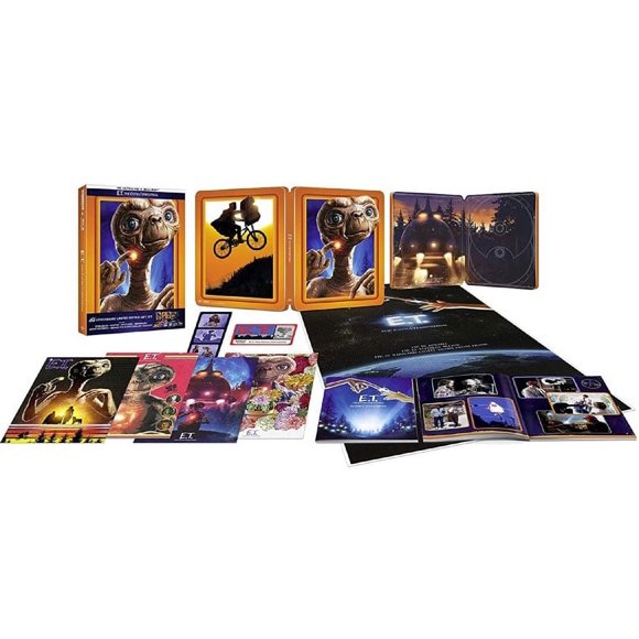 E.T. 4K UHD ( E.T. the Extra-Terrestrial ) (Steelbook Edition) [ Blu-Ray, Reg.A/B/C Import - Denmark ]