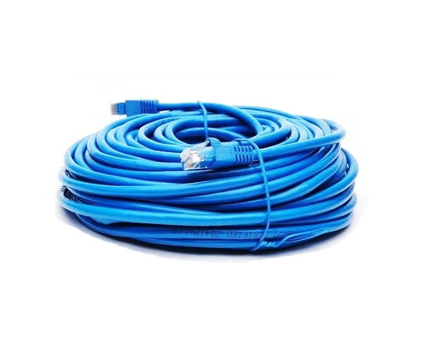 BattleBorn 200ft Blue CAT6 Ethernet Network LAN Patch Cable Cord 550 MHz RJ45 Gigabit