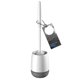thumbnail image 3 of Cepillo de limpieza para inodoro, lavabo de baño, suelo de pared, cepillo para lavabo con mango de plástico, gris, tipo suelo Noticed HA000126-03B, 3 of 6