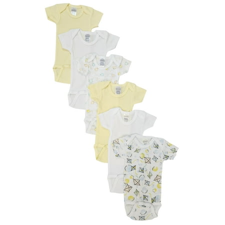 

Bambini Layette Unisex Baby 6 Pc Onezies