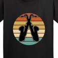 thumbnail image 4 of Inktastic Saxophone Music Vintage Band Youth T-Shirt, 4 of 5