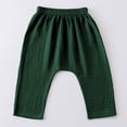 thumbnail image 2 of Kogui Kids Harem Pants Toddler Little Boys Trousers Summer Skinny Elastic Waist Cargo Casual Pants 4T 5T (Dark Green,4-5 Years), 2 of 7