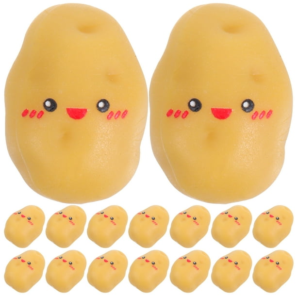 30pcs mini patatas simulación de papa decoración de papa para cocina y restaurante estatuas de papa realistas para eventos vegetales artificiales para el hogar