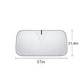 thumbnail image 3 of LSLJS Sunshade Car Window Shades Portable Car Sunshade Summer Front Windshield Sunshade Car Thermal Insulation Sunscreen Foldable Dual-Ring Sunshade Car SUV-Trucks Universal, 3 of 7