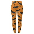 thumbnail image 7 of XYBOMB Halloween Leggings for Women, Plus Size Leggings Women's Holiday Casual Halloween Printed Leggings Workout Exercise Bottoms, Womens Leggings, Tummy Control Leggings Orange M, 7 of 7