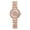 Rose Gold, variant on CHOII Watches on Sale Gypsophila Small Dial Rhinestone Alloy Watch Ladies Quartz Watch Watches for Womens Exquisite,Elegant and Stylish Rose Gold