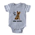 thumbnail image 1 of CafePress - Silky Terrier Lover - Cute Infant Baby Football Bodysuit, 1 of 1