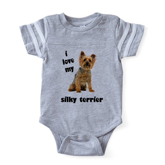 CafePress - Silky Terrier Lover - Cute Infant Baby Football Bodysuit