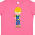 thumbnail image 4 of Inktastic Construction Worker, Blond Hair, Cute Boy, Hammer Boys Toddler T-Shirt, 4 of 5