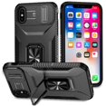 thumbnail image 1 of Funda para GANGXUN iPhone Xs Max - Soporte metálico, Función magnética, Negro, 1 of 6