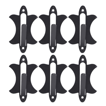BIMZUC Heavy Duty Carbon Steel Skull Mount Hanger Bracket - Wall Display Kit for Deer & European Mounts - Includes 6 Hooks & Hardware for Hunting Trophies (16.2 oz / 460 g) Home Decor