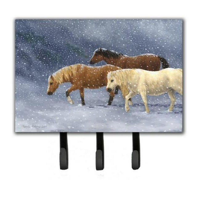 Carolines Treasures ASA2197TH68 Seeking Shelter Horses Leash or Key Holder