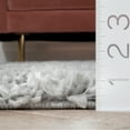 thumbnail image 3 of nuLOOM Neva Modern Tasseled Shag Grey 10' x 14' Modern Area Rug, 3 of 9