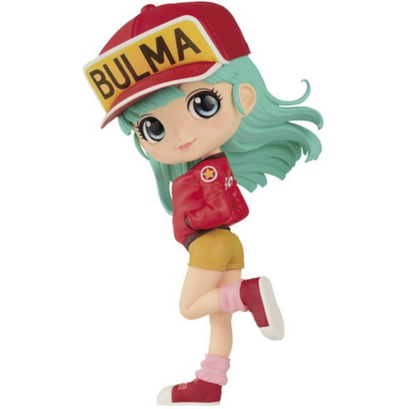 7" Red and Yellow Dragon Ball Bulma Q Posket Figure