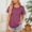 Wine, variant on Shirts For Women Sevevn Womens Fashion Summer Casual Solid Short Sleeve Blouse T-Shirt Lightweight Top