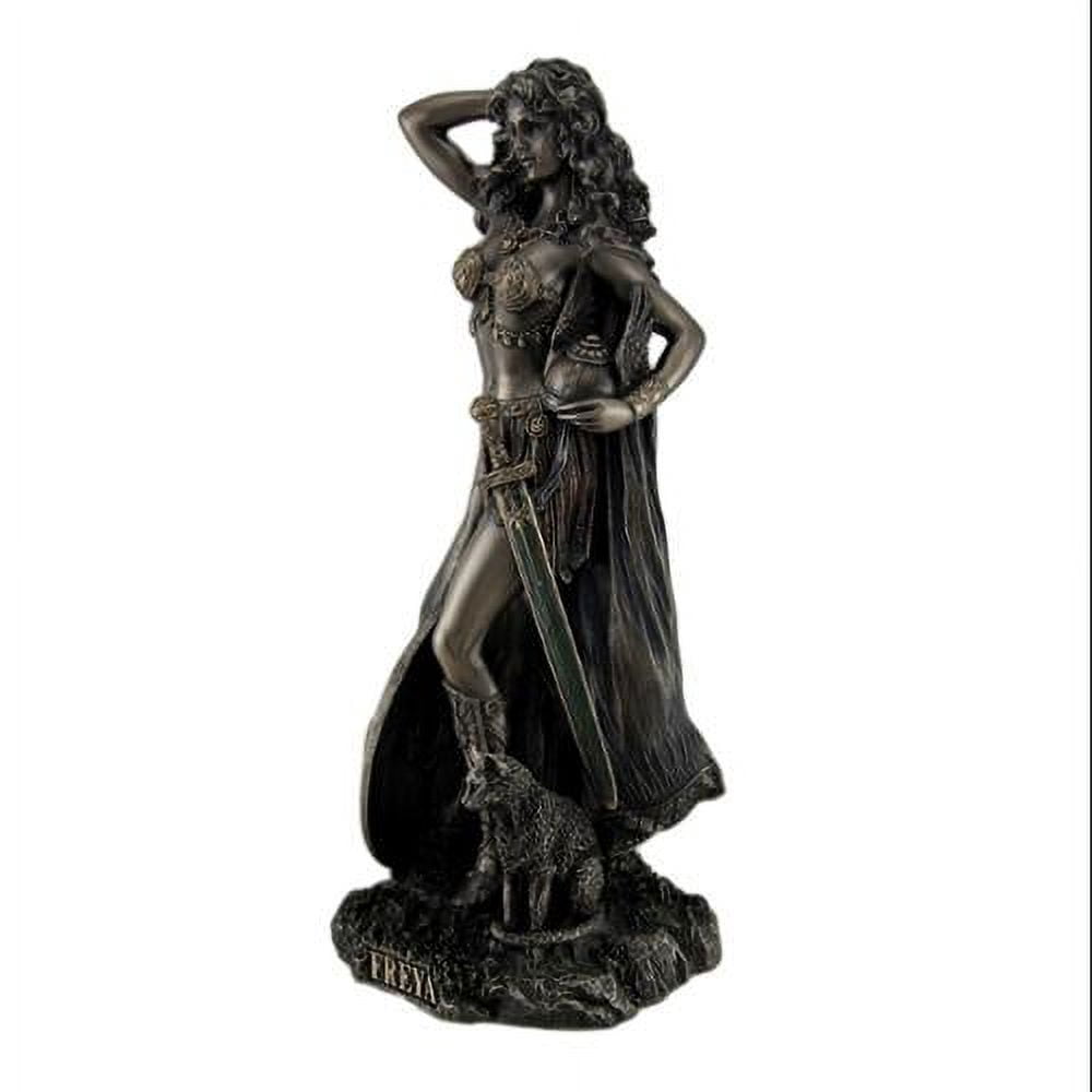 Unicorn Studios WU76873A4 Norse Goddess Freya with Shield