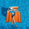thumbnail image 2 of Hamaca inflable del agua, asiento plegable del sillón del flotador de la piscina con el respaldo Silla de la natación Salón del flotador de la piscina Silla del agua Hamaca del agua 4 en 1 p, 2 of 3