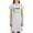 Heather Gray, variant on CafePress - I Love Ukraine Native Ukrainian Flag T Shirt - Women's Nightshirt