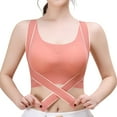 thumbnail image 2 of WCJM Woman Nylon,Spandex Beige Ending Bra The New Large Size Thin Of Anti Wandering Gathered Comfortable Underwear Bra Without Ring Spring And Summer Ladies, 2 of 4