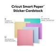 thumbnail image 2 of Cricut Smart Paper Sticker Cardstock, Pastels, 13" x 13", 2 of 7
