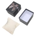 thumbnail image 4 of Watch Gift Box, Compact Watch Storage Case Luxury Watch Case Bowknot  For Travel Black,Orange,Pink, 4 of 8