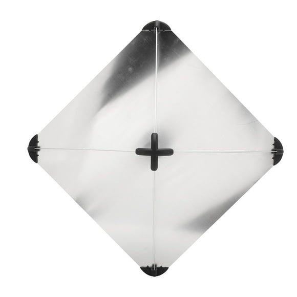Réflecteur de Radar en Aluminium Marin Qiilu Réflecteur de Radar de Bateau Réflecteur de Radar de Type Octaédrique Marin Aluminium 340x340x470mm Grande Sécurité de l'Eau de la Vaisselle pour les Bateaux Navires