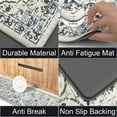 MeyJey Kitchen Rug Set, 2 Piece Anti Fatigue Kitchen Mat NonSlip
