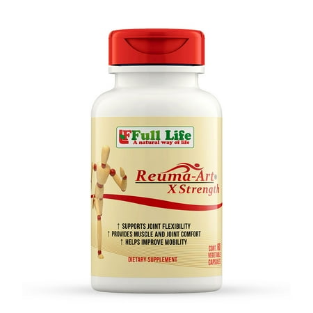 - Full Life Reuma-Art X-Strength Joint Mobility & Flexibility, 60 Caps