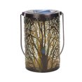 thumbnail image 1 of Mistaha Solar energy creative atmosphere retro iron hollowed out wind lamp Trunk bronze, 1 of 7