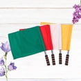 thumbnail image 3 of 4pcs Sports Referee Flag Signal Flags Solid Flag With Stainless Steel, 3 of 5