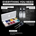 thumbnail image 2 of Narrative Cosmetics Zombie Alcohol-Activated Palette, Activator, and Remover Kit, Professional SFX Makeup Set, 2 of 9