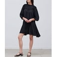 thumbnail image 2 of SMOCKED BIB SATIN DRESS, 2 of 5