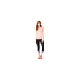 thumbnail image 3 of Aeropostale Womens LLD Floral Cropped Athletic Track Pants, Negro, X-Small, 3 of 3