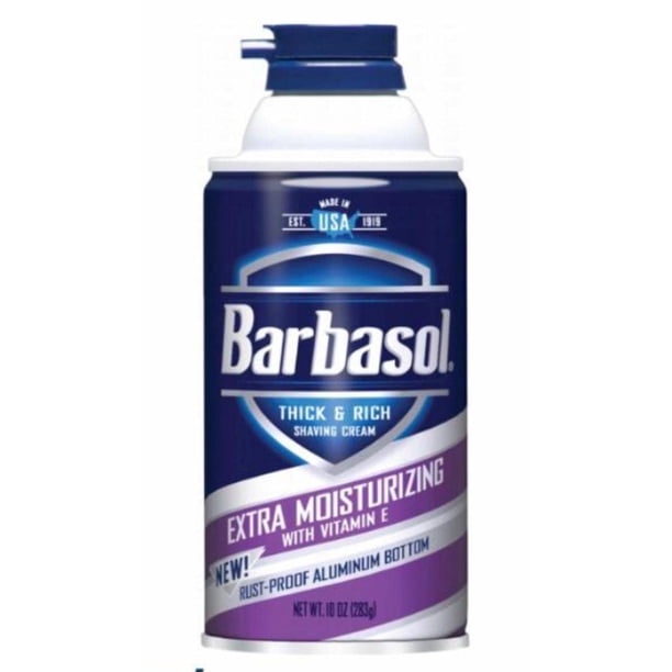 Barbasol Thick & Rich Shaving Cream Extra Moisturizing, 10 OZ - Walmart.ca