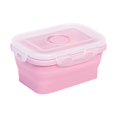 thumbnail image 1 of Folding Lunch Box Portable Lunch Box Compact Versatile 350ml/800ml Silicone Lunch Box Ideal for Office School Home, 1 of 5