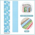 thumbnail image 2 of 50 tiras de tela precortadas de algodón 100% para patchwork, estilo chinoiserie, 39 x 2,6 pulgadas. Ideales para patchwork, manualidades y costura., 2 of 6