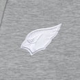 thumbnail image 4 of Men's Antigua Heather Gray Arizona Cardinals-Victory Pullover Hoodie, 4 of 4
