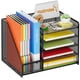 thumbnail image 2 of Organizador de escritorio Marbrasse con 5 niveles para papeles, color negro, 2 of 7