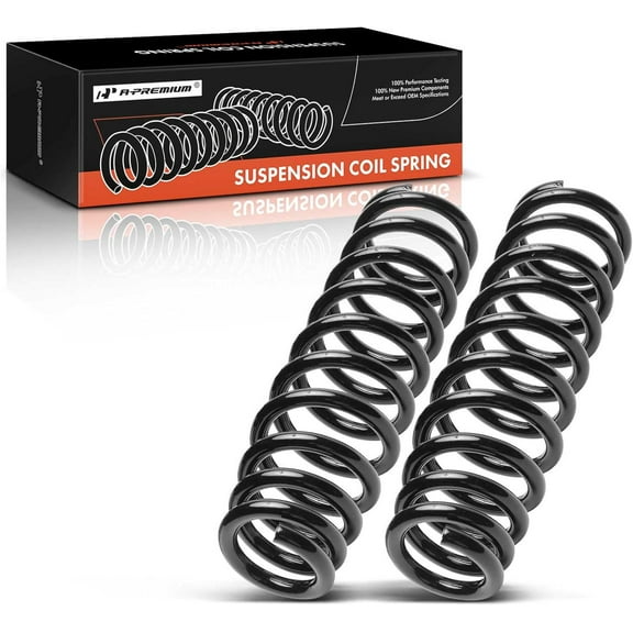 A-Premium 2Pcs Front Suspension Coil Spring Set Compatible with Mazda 6 2009 2010 2011 2012 2013 3.7L, Driver and Passenger Side, Replace# GS4K34011A