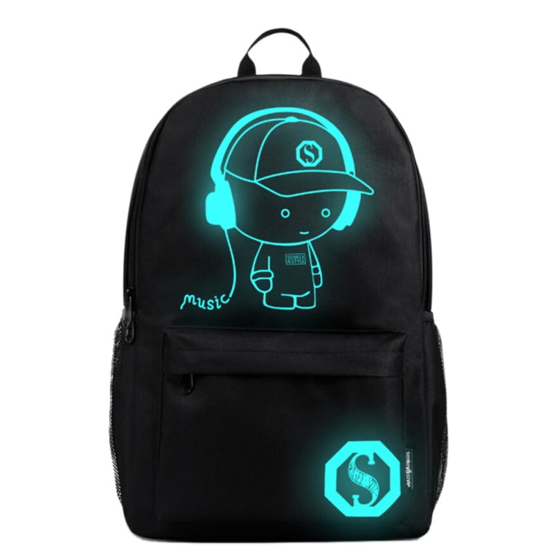 17 inch Laptop Backpack Water Resistant Anti-Theft College Backpack Compurter Backpacks for Women Men, Casual Hiking Travel Daypack Black