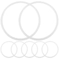 thumbnail image 1 of SHISUYAN 20Ensemble Attrape-Rêves Rond Circulaire Design de Base pour Décorations, 1 of 8