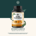 thumbnail image 2 of LIFE 360+ Pure Turmeric 220 Cápsulas Raíz de Cúrcuma con Estearato de Magnesio, 2 of 7