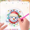 thumbnail image 3 of Imán para Nevera Con Imanes Arte Diamantes Calcomanías 6 Piezas Galletas Navideñas Acrílicas Adultos Principiantes, 3 of 9