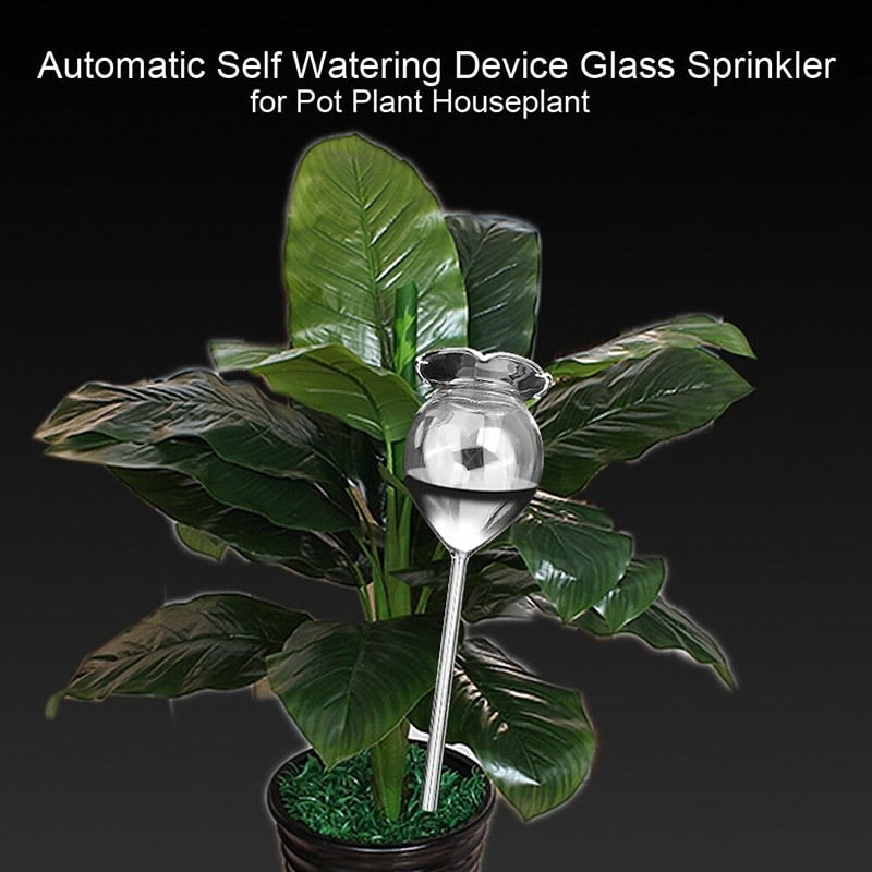 Self-Watering Plants Flower Water Bulbs Animal Shape Glass Garden Watering Decor 