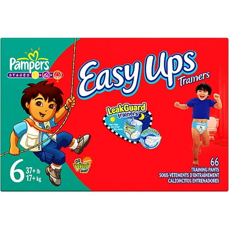 Pampers - Easy Ups Boys' Training Pants (Choose Your Size)