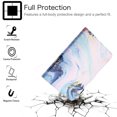 thumbnail image 4 of Allytech Kindle Paperwhite Case 10th Generation, Kindle Paperwhite Case, Slim Shell Folio Flip Smart Cover Auto Sleep Wake Patterned Case for All Versions Amazon Kindle Paperwhite, Marble, 4 of 7